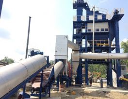 Recently one set of LB1500 Asphalt Mixing Plant Installed in Indonesia Successfully