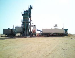 One YLB2000 Mobile Asphalt Plant in Turkmenistan