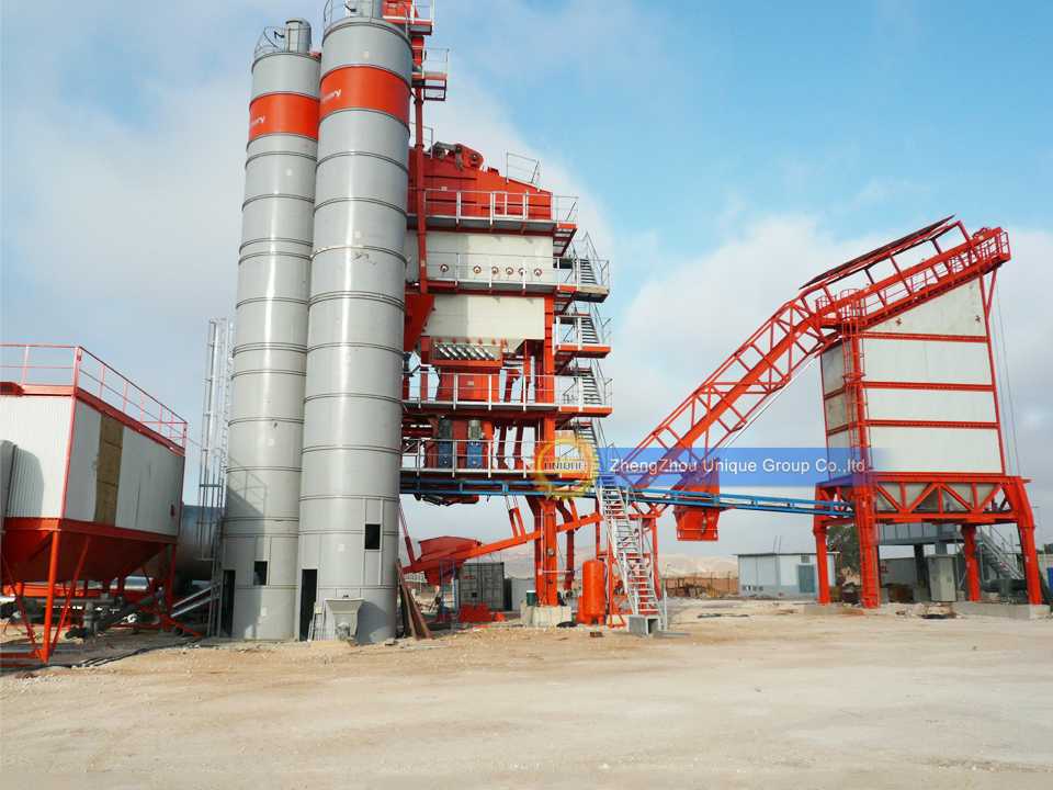 60th 80th 100th capacity stationary asphalt mixing plant