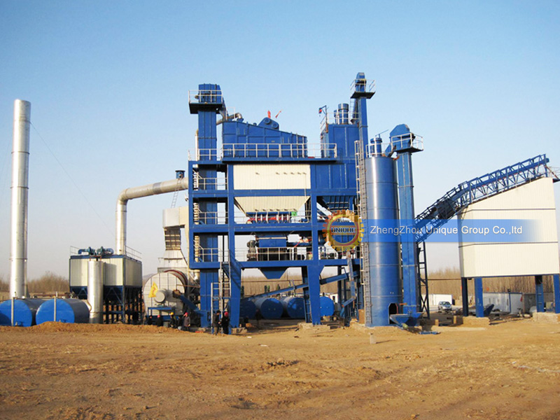 Component and characteristics of asphalt mixing plant