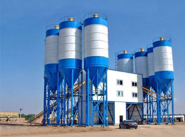 HZS120 Concrete Batching Plant