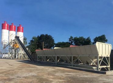 HZS90 Concrete Batching Plant