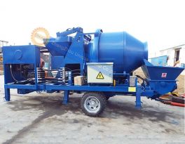 JBS40 Diesel Concrete Mixer Pump Was Exported to Indonesia