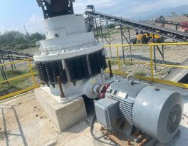 PYB900 cone crusher in customer worksite