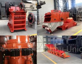 100-150 tph crushing plant finished