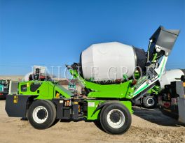 Working principle of Self loading concrete mixer truck