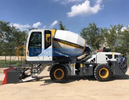 What are the advantages of self loading mixer truck operation?