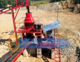 a customer in Colombia wanted a 100-150/hour fixed crushing production line