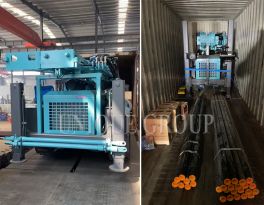UY300 water well drilling rig shipped to South Africa