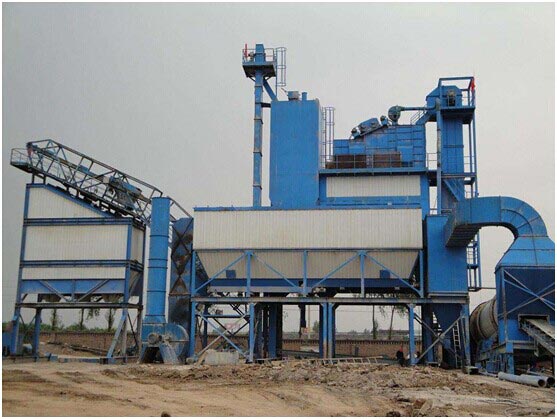 Small asphalt plant, productivity below