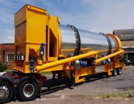 Delivery of one set MDHB asphalt drum mixing plant
