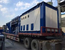 One set LB500 asphalt mixing plant delivered to Middle Asia