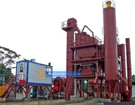 Finished installation and test of LB2000 Asphalt Mixing Plant in Thailand