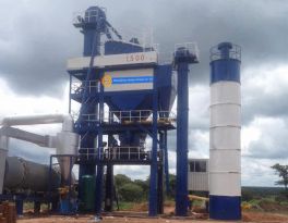 120 TPH of asphalt batch mixing plant