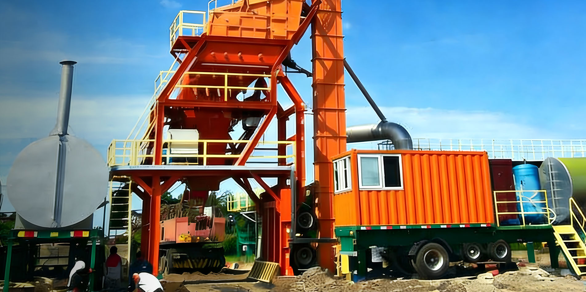 Mobile Asphalt Plant