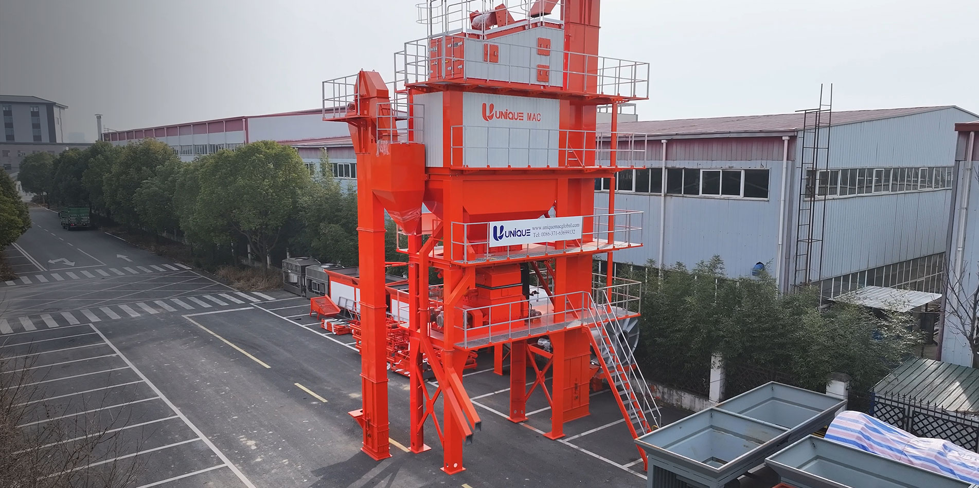 Asphalt Batch Mix Plant